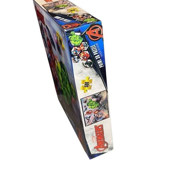 NIB Marvel Avengers Prime 3 D 500 Piece Puzzle 24" X 18". 6 + - Picture 6 of 6
